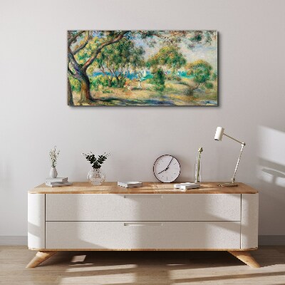Tablou canvas Peisaj de vară lângă apă