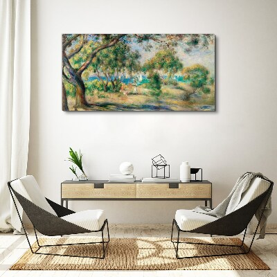 Tablou canvas Peisaj de vară lângă apă