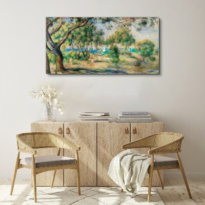 Tablou canvas Peisaj de vară lângă apă