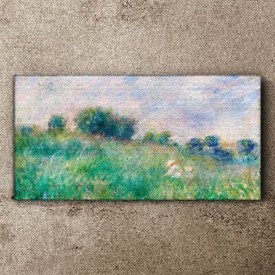 Tablou canvas Lunca la soare