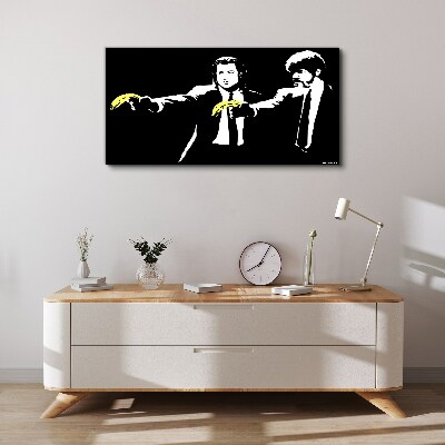 Tablou canvas Pop art banane