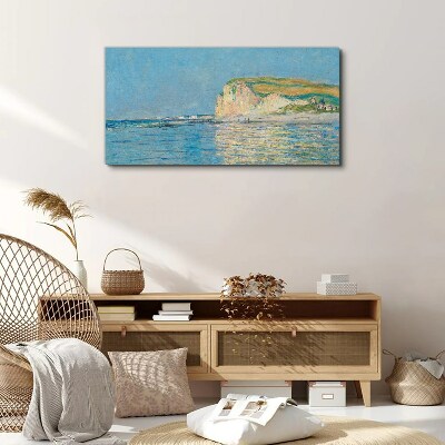 Tablou canvas Stânci de pe litoral la lumina zilei