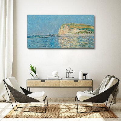 Tablou canvas Stânci de pe litoral la lumina zilei