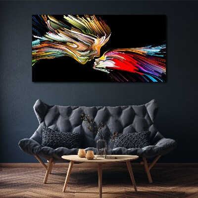 Tablou canvas Unirea sufletelor colorate