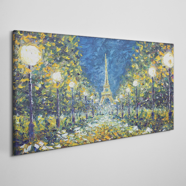 Tablou canvas Seara la Paris