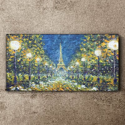 Tablou canvas Seara la Paris