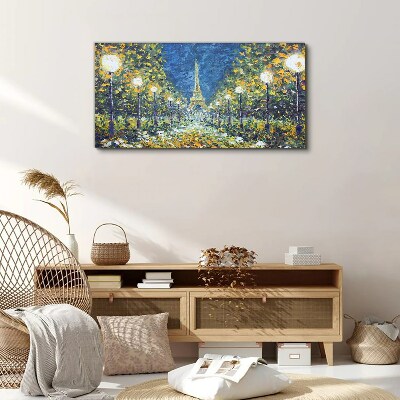 Tablou canvas Seara la Paris
