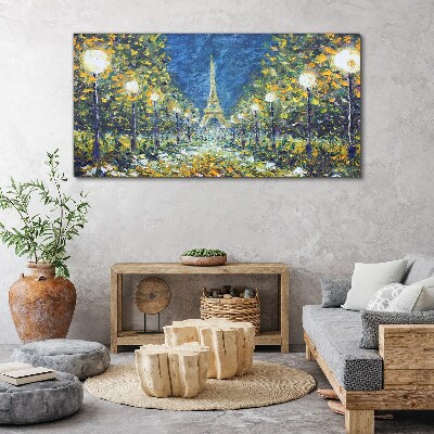 Tablou canvas Seara la Paris