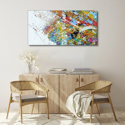 Tablou canvas Haos abstract colorat