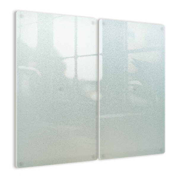 Placă de protecție din sticlă pentru aragaz dublă semitransparentă