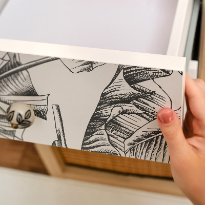 Autocolante mobila copii Frunze de bananier