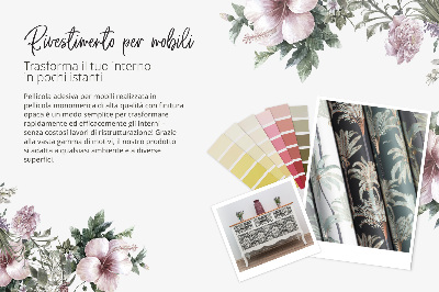 Autocolant mobila Floră exotică