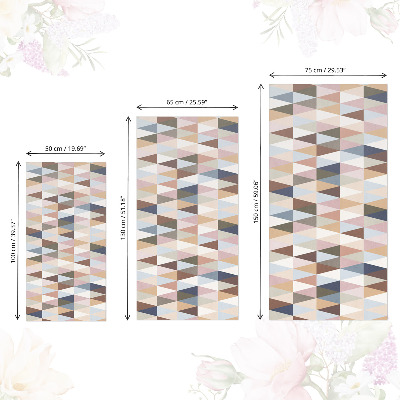 Folie autoadeziva pentru mobila Geometrie pastelată