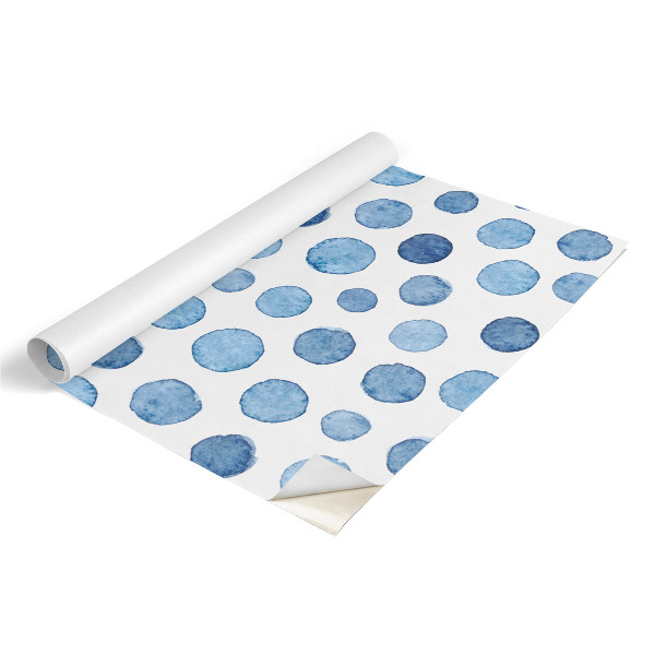 Autocolant mobila Puncte albastre