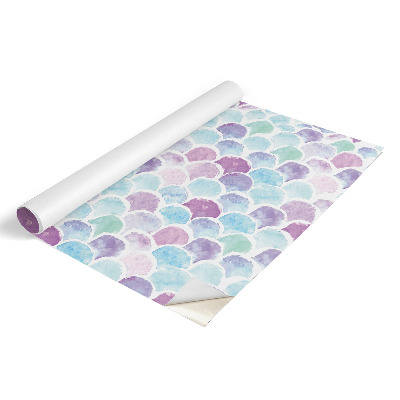 Folie autoadeziva pentru mobila Solzi de acuarelă