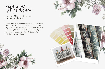 Folie autoadeziva pentru mobila Model floral