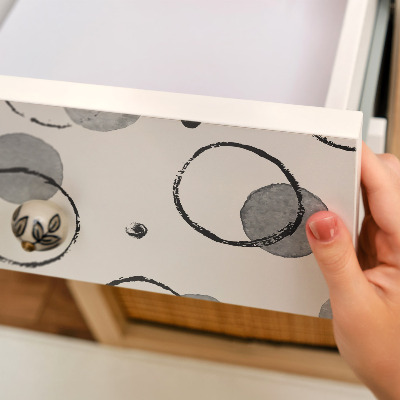 Autocolant mobila Cercuri creative