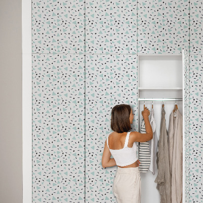 Folie autoadeziva pentru mobila Model geometric