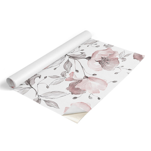 Autocolant mobila Flori pastelate