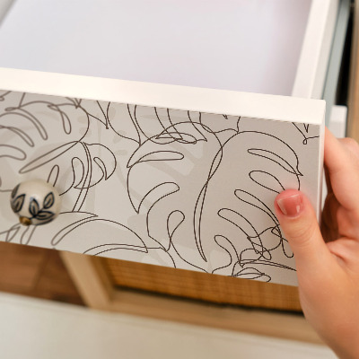 Autocolant mobila Frunze de Monstera