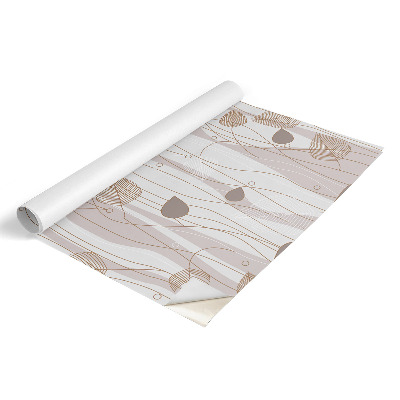 Folie autoadeziva pentru mobila Model cu frunze