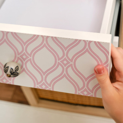 Autocolante mobila copii Eleganță roz