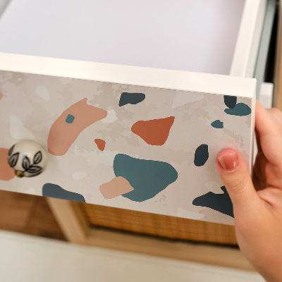 Folie autoadeziva pentru mobila Model colorat