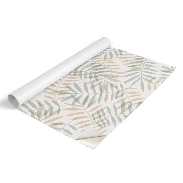 Autocolant mobila Estetică cu frunze