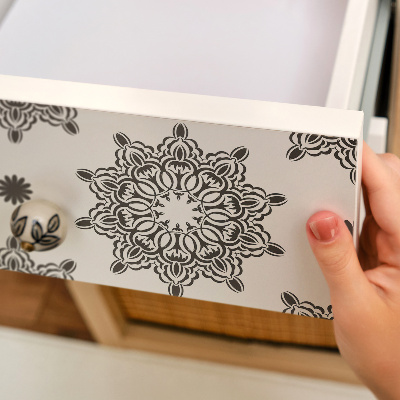 Folie autoadeziva pentru mobila Mandala elegantă