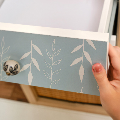 Autocolante mobila copii Motiv cu frunze