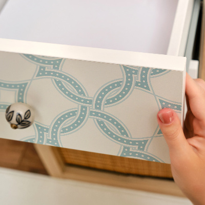 Folie autoadeziva pentru mobila Ornamente geometrice