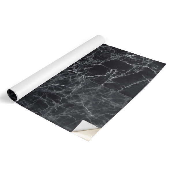 Folie autoadeziva pentru mobila Marmură închisă la culoare