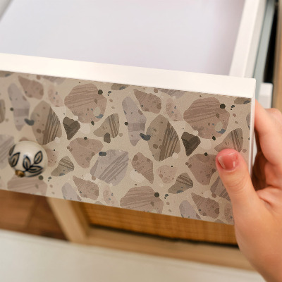 Autocolant mobila Model natural