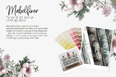 Folie autoadeziva pentru mobila Model floral