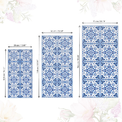 Autocolant mobila Modele florale