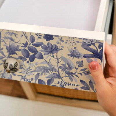 Folie autoadeziva pentru mobila Model floral