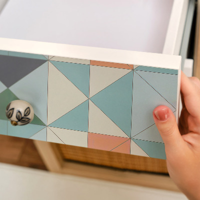 Autocolante mobila copii Mozaic geometric