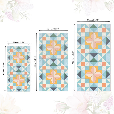 Autocolante mobila copii Mozaic geometric