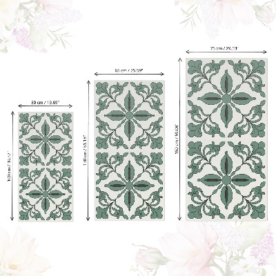 Autocolant mobila Model floral
