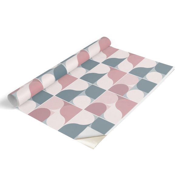 Autocolante mobila copii Pasteluri geometrice