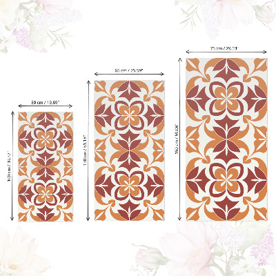 Autocolant mobila Model floral