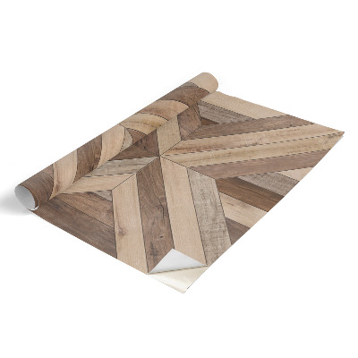 Autocolante mobila copii Puzzle din lemn