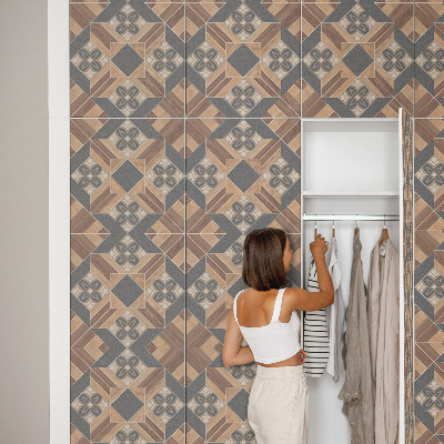 Autocolant mobila Ornamente geometrice