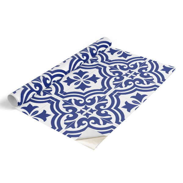 Autocolant mobila Model albastru