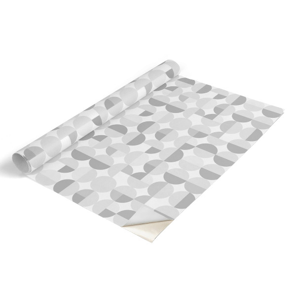 Folie autoadeziva pentru mobila Geometrie gri