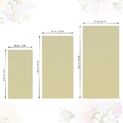 Autocolant mobila Galben pastel