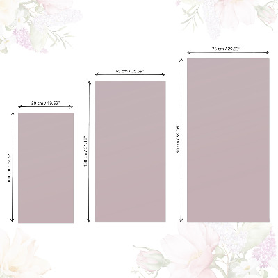 Autocolant mobila Liliac pastelat