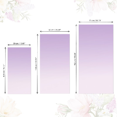 Autocolante mobila copii Gradient liliac