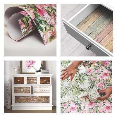 Autocolant mobila Șipci de lemn