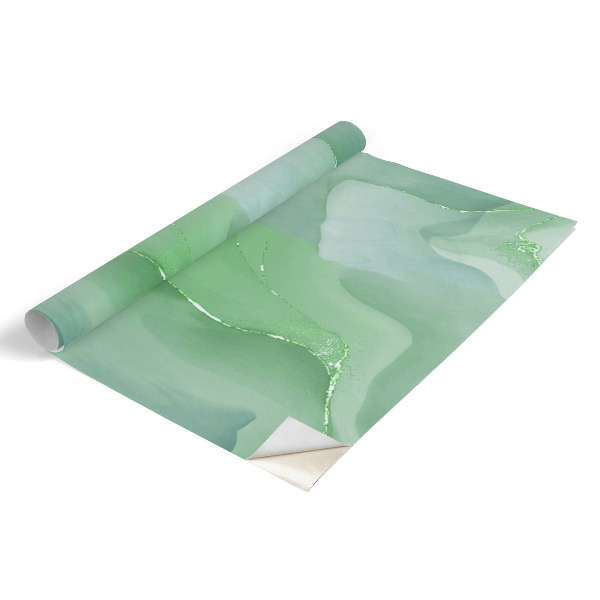 Folie autoadeziva pentru mobila Abstracție verde